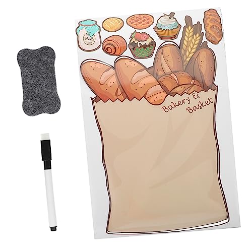Homoyoyo 1Satz Küchenplanung Whiteboard Löschbares Magnetisches Notizbrett Für Kühlschrank Wiederverwendbar Für Kalender Und Erinnerungen Stift Und Radiergummi Homoyoyo 1Satz Küchenplanung Whiteboard Löschbares Magnetisches Notizbrett Für Kühlschrank Wiederverwendbar Für Kalender Und Erinnerungen Stift Und Radiergummi von Homoyoyo