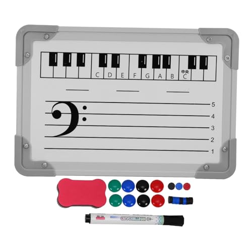 Homoyoyo 1Satz Musik Whiteboard Magnetisch Doppelseitig Mit Abwischbarem Marker Für Musikunterricht Aus Langlebigem Homoyoyo 1Satz Musik Whiteboard Magnetisch Doppelseitig Mit Abwischbarem Marker Für Musikunterricht Aus Langlebigem von Homoyoyo