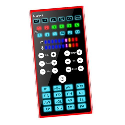 Homoyoyo Tragbarer Stimmenverzerrer Computer-stimmenveränderungstool Soundkarte Effizientes Audio-Mixing und Feine Handwerkskunst von Homoyoyo