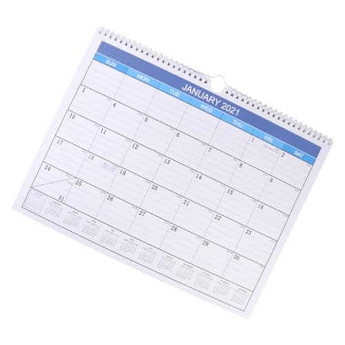 Homoyoyo 1Stück Hängender Schreibtischkalender Chic Design Format für Büro und Zuhause aus Hochwertigem für Einfache Lagerung mit Löchern Homoyoyo 1Stück Hängender Schreibtischkalender Chic Design Format für Büro und Zuhause aus Hochwertigem für Einfache Lagerung mit Löchern von Homoyoyo