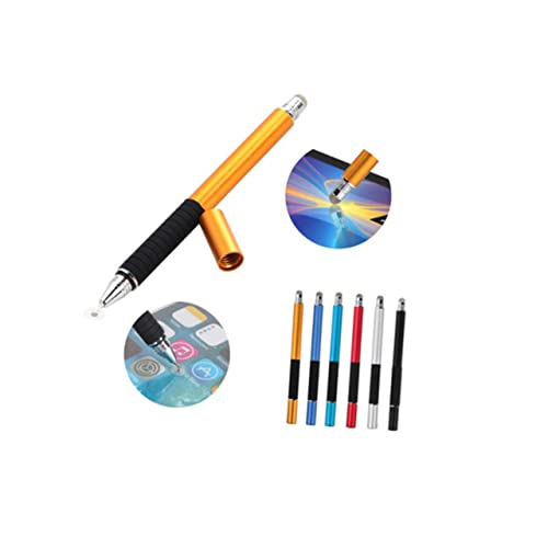 Homoyoyo 2 1 2 in 1 Eingabestift Kapazitiver Stift Touchscreen-Stift Eingabestifte Zum Zeichnen Metall von Homoyoyo