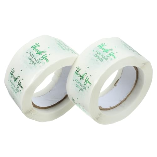 Homoyoyo 2 Rollen Transparente Kleberaufkleber Punkt Etiketten Aufkleber Kreis Klebstoff Sammelalbum Verpackungsaufkleber transparente runde Aufkleber runde durchsichtige Aufkleber Grün Homoyoyo 2 Rollen Transparente Kleberaufkleber Punkt Etiketten Aufkleber Kreis Klebstoff Sammelalbum Verpackungsaufkleber transparente runde Aufkleber runde durchsichtige Aufkleber Grün von Homoyoyo