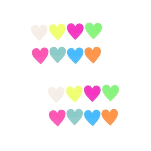Homoyoyo 2 Sätze Love Note Pad Notizblöcke Mini Niedliche Bürobedarf Memo Pad Haushaltsnotizaufkleber Einfaches Design Memoaufkleber Tragbare Memoaufkleber Tragbare Notizblöcke 8 Stücke * 2 von Homoyoyo