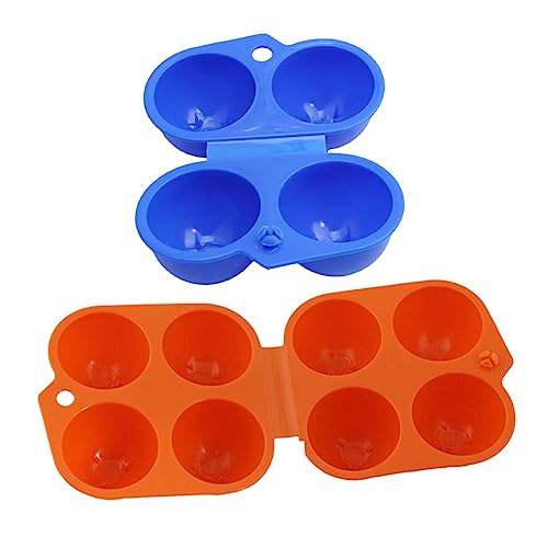 Homoyoyo 2 Stk Schnappverschluss-Eierhalter zum Angeln tragbarer Grill Reisegrill Grill im Freien Eier-Reisebehälter Camping Eierhalter Eiergrill Eierbehälter mit 2 Gittern für den Grill Homoyoyo 2 Stk Schnappverschluss-Eierhalter zum Angeln tragbarer Grill Reisegrill Grill im Freien Eier-Reisebehälter Camping Eierhalter Eiergrill Eierbehälter mit 2 Gittern für den Grill von Homoyoyo