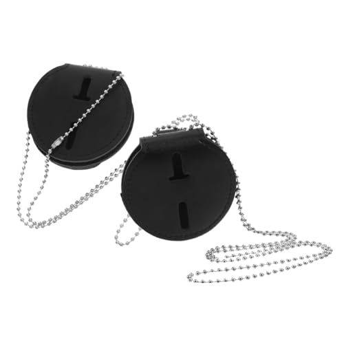 Homoyoyo 2 Stück Ausweismappe Kartenschutz Ausweishalter Ausweisschutz Süßer Ausweishalter Offizierskostüm Zubehör Ausweisvitrine Ausweishülle Schwarze Aluminiumlegierung Homoyoyo 2 Stück Ausweismappe Kartenschutz Ausweishalter Ausweisschutz Süßer Ausweishalter Offizierskostüm Zubehör Ausweisvitrine Ausweishülle Schwarze Aluminiumlegierung von Homoyoyo