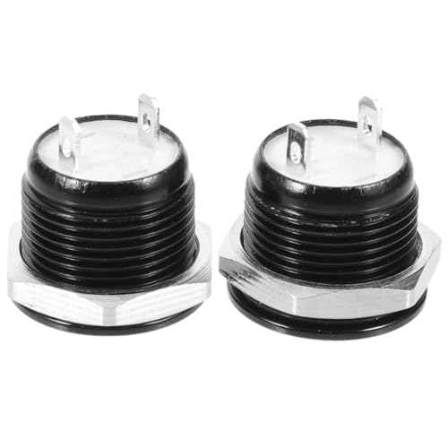 Homoyoyo 2 Stück Black Taste Automobil Zündung taktil Ersatz für schalten Start Knopf Glühbirne Druckknopf Starterknopf Motor starten Knopf Druckknopfstart Silberlegierung Homoyoyo 2 Stück Black Taste Automobil Zündung taktil Ersatz für schalten Start Knopf Glühbirne Druckknopf Starterknopf Motor starten Knopf Druckknopfstart Silberlegierung von Homoyoyo