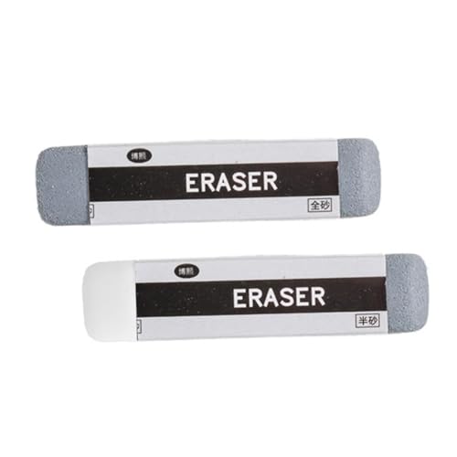 Homoyoyo 2 Stück Radiergummi Eraser im Klassenzimmer Zeichnungsmittel Skizzieren von Vorräten Briefpapier für die Schulsaison Radierstift für die Schule Schulmaterial gefrostet Hellgrau Homoyoyo 2 Stück Radiergummi Eraser im Klassenzimmer Zeichnungsmittel Skizzieren von Vorräten Briefpapier für die Schulsaison Radierstift für die Schule Schulmaterial gefrostet Hellgrau von Homoyoyo