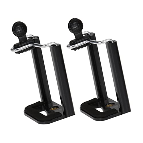 Homoyoyo 2 Stücke Mobiltelefon -Clip -Stativ Selfie handyhalterung Telefonstativadapter Black von Homoyoyo