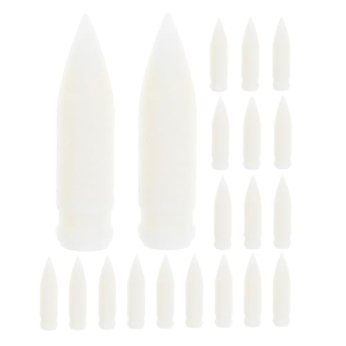 Homoyoyo 20 Stücke Nylon Ersatz Stift Spitzen Whiteboard Marker Stift Punkte Schreiben Stift Punkte Bemerkenswerte Stift Tipps Weiß von Homoyoyo