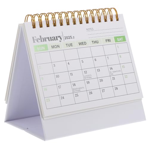 Homoyoyo 2025 Schreibtischkalender Ornamente thematisiert Büro Mond- kleiner Schreibtischkalender Die wandkalender Mini-Kalender entzückender Mini-Tischkalender Mini-Standkalender Papier Homoyoyo 2025 Schreibtischkalender Ornamente thematisiert Büro Mond- kleiner Schreibtischkalender Die wandkalender Mini-Kalender entzückender Mini-Tischkalender Mini-Standkalender Papier von Homoyoyo