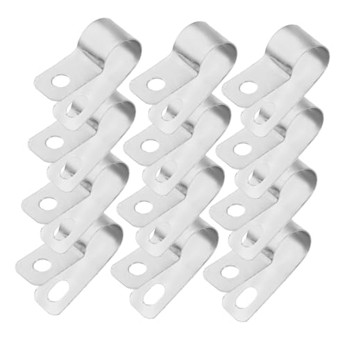 Homoyoyo 20Stücke Förmige Kabelclips aus Drahtmanagement Halter für Lichtschläuche Kabel für Tv Telefonkabel Einfache Installation für Heim Büro Homoyoyo 20Stücke Förmige Kabelclips aus Drahtmanagement Halter für Lichtschläuche Kabel für Tv Telefonkabel Einfache Installation für Heim Büro von Homoyoyo