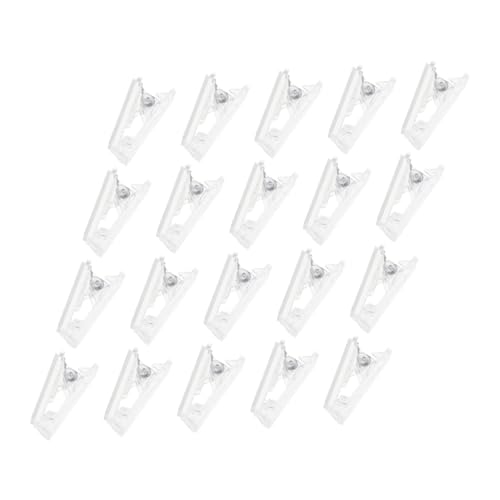 Homoyoyo 20Stücke Transparente Ausweisclips Selbstklebende Federklammern Für Id Karten DIY Klips Mit Doppelseitigem Klebeband Für Büro Und Zuhause Doppelseitig Einseitig Homoyoyo 20Stücke Transparente Ausweisclips Selbstklebende Federklammern Für Id Karten DIY Klips Mit Doppelseitigem Klebeband Für Büro Und Zuhause Doppelseitig Einseitig von Homoyoyo