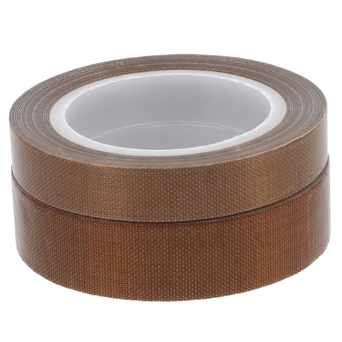 Homoyoyo 2Rollen Ptfe Isolierband Hochtemperatur Dichtungsband für Vakuumierer Hitzebeständig Verschleißfest Kompatibel mit Meisten Geräten von Homoyoyo