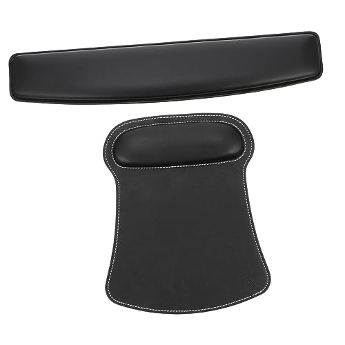 Homoyoyo 2Stücke Handgelenkstütze Mauspad Ergonomisches Mousepad Mit Rutschfester Unterseite Weich Und Atmungsaktiv Für Büro Home Office Und Gaming Quadratisches Homoyoyo 2Stücke Handgelenkstütze Mauspad Ergonomisches Mousepad Mit Rutschfester Unterseite Weich Und Atmungsaktiv Für Büro Home Office Und Gaming Quadratisches von Homoyoyo
