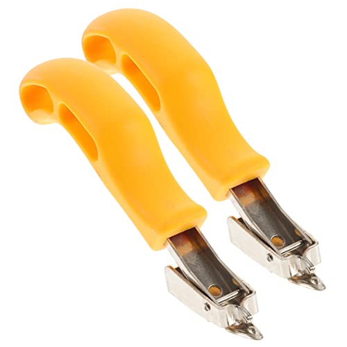 Homoyoyo 2Stücke Heavy Duty Heftklammern Entferner Werkzeug Für Möbel Und Böden Ergonomisches Design Für Einfaches Entfernen Von Heftklammern Aus Teppich Und Kartons von Homoyoyo