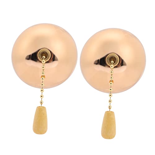 Homoyoyo 2Stücke Lampenzugschalter Für Deckenventilatoren Und Wandleuchten Goldene Perlenkette Seilschalter Zubehör Für Innenbeleuchtung Und Wandlampen Homoyoyo 2Stücke Lampenzugschalter Für Deckenventilatoren Und Wandleuchten Goldene Perlenkette Seilschalter Zubehör Für Innenbeleuchtung Und Wandlampen von Homoyoyo