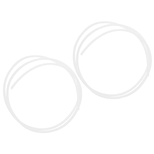 Homoyoyo 2Stücke Ptfe Schlauch Id X Od für Hochtemperaturbeständig Flexibles Material für Präzises Feed bis Druck Zubehör von Homoyoyo