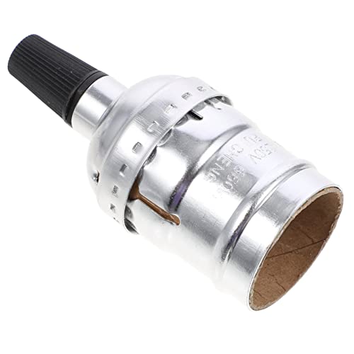 Homoyoyo 2Stücke Schraubfassung Halterung Aluminium Teiliges Für Deckenbeleuchtung Design Für Verschiedene Glühbirnen Einfach Zu Installieren von Homoyoyo