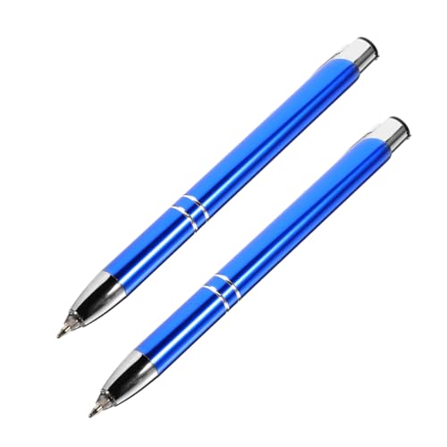 Homoyoyo 2pcs Schreiben Kugelschreiber Mit LED -lampenpresse Style Metal Stift Für Die Täglichen Verwendung Für Schüler Tragbar Für Nachtschreiben Praktisch von Homoyoyo