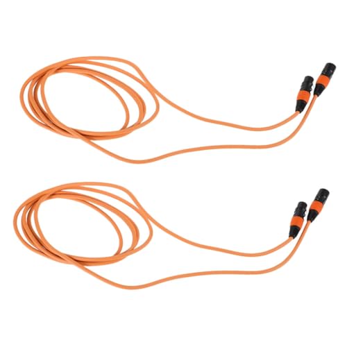 Homoyoyo 2pcs Xlr -verlängerungskabel Xlr Male to Female for Audio Mixern Microfon Studio -monitore Einfach Zu Verwenden Sorgen Für Eine Stabile Und Klare Audioübertragung von Homoyoyo