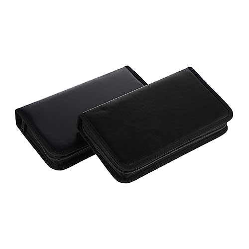 Homoyoyo 2 Stücke Auto Cd Hüllen Cd Lagerung Beutel Disc Lagerung Fällen Von Feuchtigkeit Kratzer von Homoyoyo