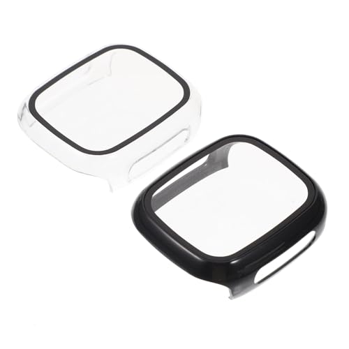 Homoyoyo Uhrengehäuse Uhrenabdeckung Displayschutzfolien-Set 2er-Pack Passend Für Smartwatch-gehäuse Homoyoyo Uhrengehäuse Uhrenabdeckung Displayschutzfolien-Set 2er-Pack Passend Für Smartwatch-gehäuse von Homoyoyo