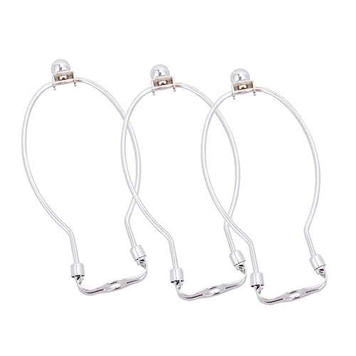 Homoyoyo 3 Stück Lampenharfenhalter Rahmen Lampenschirme Halterungen Sockel Lampenschirme Für Stehlampen Halterungen Kristall Lampenhornhalterung Lampenschirmharfe Homoyoyo 3 Stück Lampenharfenhalter Rahmen Lampenschirme Halterungen Sockel Lampenschirme Für Stehlampen Halterungen Kristall Lampenhornhalterung Lampenschirmharfe von Homoyoyo