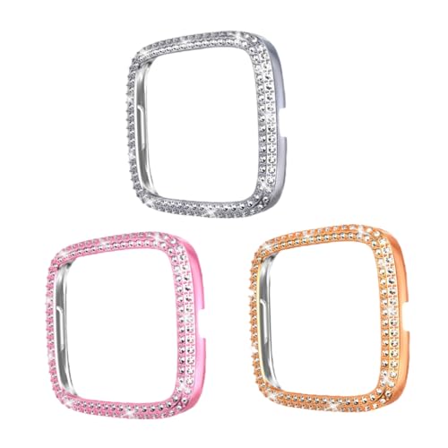 Homoyoyo 3 Stück Uhrengehäuse Schale Für Uhr Diamant Fit Abdeckung Uhrenschutzhülle Fall Bildschirmhülle Für Intelligente Uhren Stoßstange Sehen Schützend Muschel Sehen STK Homoyoyo 3 Stück Uhrengehäuse Schale Für Uhr Diamant Fit Abdeckung Uhrenschutzhülle Fall Bildschirmhülle Für Intelligente Uhren Stoßstange Sehen Schützend Muschel Sehen STK von Homoyoyo