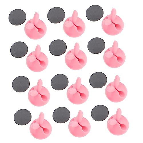 Homoyoyo 32Stücke Bunny Kabel Organizer Selbstklebende Silikonkordelclips Rosa für Effektives Kabelmanagement im Büro Zuhause für Kopfhörer Ladegeräte Mehr Homoyoyo 32Stücke Bunny Kabel Organizer Selbstklebende Silikonkordelclips Rosa für Effektives Kabelmanagement im Büro Zuhause für Kopfhörer Ladegeräte Mehr von Homoyoyo