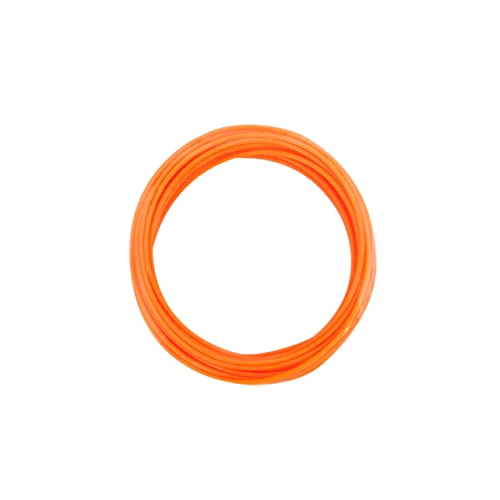 Homoyoyo 3D Druckstift Verbrauchsmaterial Nachfüllen 3D Druckfilament 3D Druckstift Filamenttyp 3D Druckmaterialien 3D Stift 3D Druckerfilament Abs Filament 3D Filament Orange von Homoyoyo