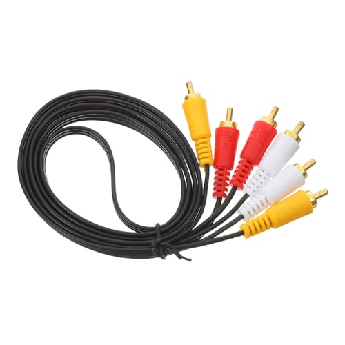 Homoyoyo 3Paar Av Audio Videokabel Kopfhörerleitung für Tv Dvd Computer Hochwertiges Material Langlebig Homoyoyo 3Paar Av Audio Videokabel Kopfhörerleitung für Tv Dvd Computer Hochwertiges Material Langlebig von Homoyoyo