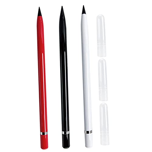 Homoyoyo 3Stücke Bleistift Wiederverwendbare Stifte Für Endloser Bleistift Ohne Anspitzen Schreiblernhilfe Und Spaß Für Kreative von Homoyoyo