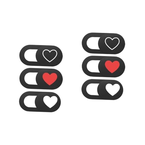 Homoyoyo 3er Set Webcam Abdeckung Mit Herz-Muster – Privatsphäre Slider Für Laptop & PC – Schutz Vor Unerwünschten Blicken – Ideal Für Homeoffice & Videokonferenzen von Homoyoyo