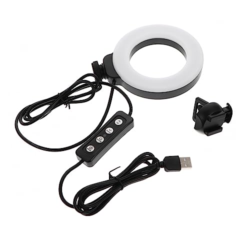 Homoyoyo 4 Ringfülllicht mit Video-Licht-Kamera Konferenzlicht ausstrahlen Konferenzbeleuchtung übertragen tragbares Licht Mini LED Videobeleuchtung Videoclip Licht Abs Weiß Homoyoyo 4 Ringfülllicht mit Video-Licht-Kamera Konferenzlicht ausstrahlen Konferenzbeleuchtung übertragen tragbares Licht Mini LED Videobeleuchtung Videoclip Licht Abs Weiß von Homoyoyo