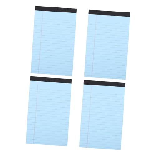 Homoyoyo 4 Stück Machen Sie Sich Notizen Auf Papier Multi Zeitplan-notizblöcke Verlassen Legal Zu Ideen-notizbuch Büro Notizbücher Gepunktet Notepad Abreißen Pukka Arbeiten Pads Blue Homoyoyo 4 Stück Machen Sie Sich Notizen Auf Papier Multi Zeitplan-notizblöcke Verlassen Legal Zu Ideen-notizbuch Büro Notizbücher Gepunktet Notepad Abreißen Pukka Arbeiten Pads Blue von Homoyoyo