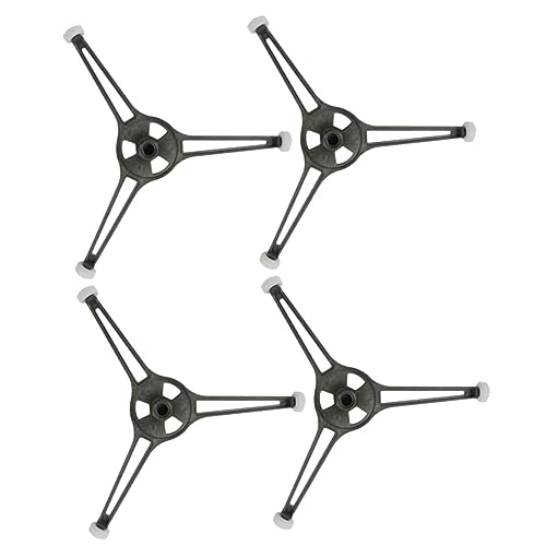 Homoyoyo 4 Stück Ofen Drehteller Stativ Mikrowellen Tablett Stativ Aus Kunststoff Mikrowellen Tablett Unterstützung Mikrowellen Glasplatten Tablett Radring Mikrowellen Rollen von Homoyoyo