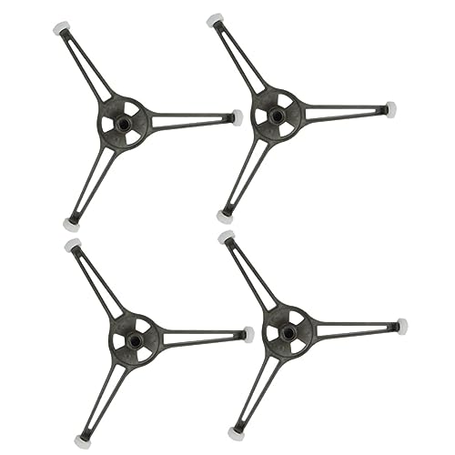 Homoyoyo Mikrowellen-drehteller Kreisförmige Ofenrolle für Glasplatte 4 Stück Mikrowellenhalterung 14 Mm Durchmesser Rad Ersatzteil von Homoyoyo