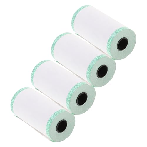 Homoyoyo 4Rollen Kassenpapierrolle Thermopapierrollen Druckpapier für Thermodrucker Bedruckbare Quittungspapierrollen für und Langlebig und Einfach von Homoyoyo