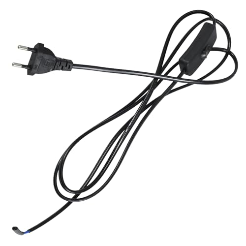 Homoyoyo 4Stücke Tischlampenkabel mit Schalter Netzkabel für Schreibtischlampen Eu Stecker Vielseitig Einsetzbar für Wohnheime und Hotelzimmer Praktischer ein Schalter Homoyoyo 4Stücke Tischlampenkabel mit Schalter Netzkabel für Schreibtischlampen Eu Stecker Vielseitig Einsetzbar für Wohnheime und Hotelzimmer Praktischer ein Schalter von Homoyoyo