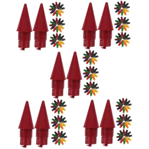 Homoyoyo 5 Sätze Buntstiftspitzen Nibs Schreiben Für Kinderhandschrift Nippel Für Ewig Nachfüllung Ersatzstifte Tipps Ordner Bleistift Ersatzspitzen Für Schreibstifte Graphit 36 Stück * 5 von Homoyoyo