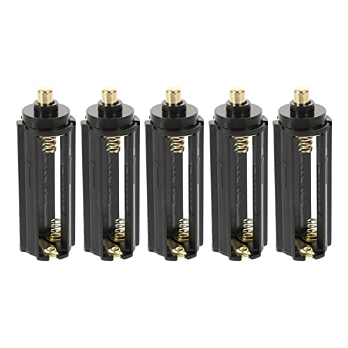 Homoyoyo 5 Stück 3 Batteriegestell Leistung Quadratische Batterie Batteriefach Inhaber Taschenlampenhalter Abdeckung Ersatz Zubehör Für Taschenlampen Klein 3 Aaa-batteriehalter Abs Black Homoyoyo 5 Stück 3 Batteriegestell Leistung Quadratische Batterie Batteriefach Inhaber Taschenlampenhalter Abdeckung Ersatz Zubehör Für Taschenlampen Klein 3 Aaa-batteriehalter Abs Black von Homoyoyo