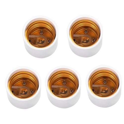 Homoyoyo 5 Stücke Lampe Adapter Gu24 Zu E26 E27 Birne Sockel Konverter für Standard Glühbirnen Homoyoyo 5 Stücke Lampe Adapter Gu24 Zu E26 E27 Birne Sockel Konverter für Standard Glühbirnen von Homoyoyo