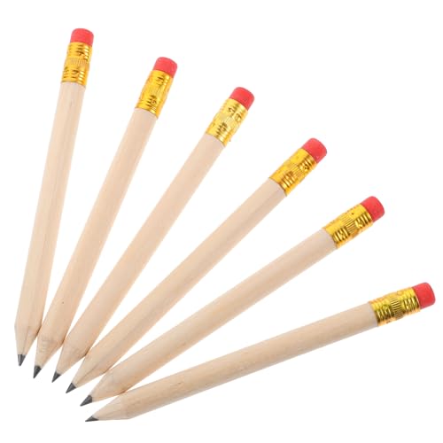 Homoyoyo 50 Stück Bürobedarf Radiergummi Praktische Stifte kalligraphie-stifte calligraphy stifte spickzettel stift paper tig Holzbleistift ohne Tinte Bleistifte skizzieren Nachfüllung rot von Homoyoyo