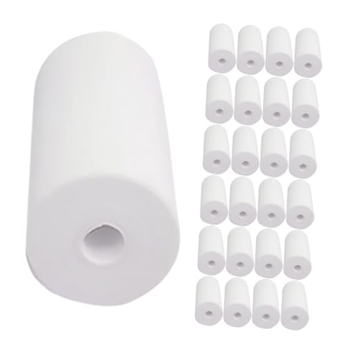 Homoyoyo 50 Stück Thermopapierrollen Wärmeempfindliches Pos Kassenpapier Rechteckig Für Schnellen Druck Einzelhandelsbedarf Bürobedarf Homoyoyo 50 Stück Thermopapierrollen Wärmeempfindliches Pos Kassenpapier Rechteckig Für Schnellen Druck Einzelhandelsbedarf Bürobedarf von Homoyoyo