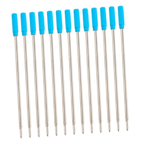 Homoyoyo 50Stücke Metallkugelschreiberminen Nachfüllbar mit Blauer Kompatibel für Büro Schule und Heimgebrauch Langlebige Ersatzminen für Kugelschreiber Homoyoyo 50Stücke Metallkugelschreiberminen Nachfüllbar mit Blauer Kompatibel für Büro Schule und Heimgebrauch Langlebige Ersatzminen für Kugelschreiber von Homoyoyo