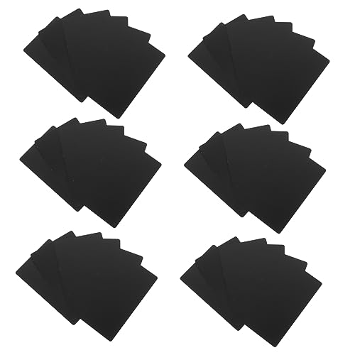 Homoyoyo 50Stücke Visitenkarten Aluminium Visitenkarten Blanko für DIY Gravur Druck Exquisite Verarbeitung für Professionelle Identität für Vip von Homoyoyo