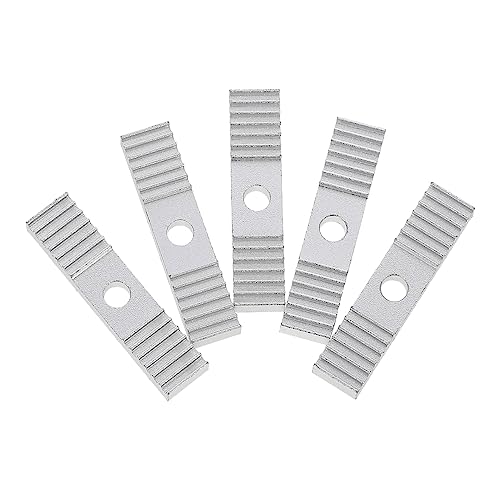 Homoyoyo 5Stücke Teiliges Aluminium Zahnriemen Halterung für Oxidiert Leicht Stabil für Präzise Anwendungen Zuverlässige Befestigung von Zahnriemen Homoyoyo 5Stücke Teiliges Aluminium Zahnriemen Halterung für Oxidiert Leicht Stabil für Präzise Anwendungen Zuverlässige Befestigung von Zahnriemen von Homoyoyo