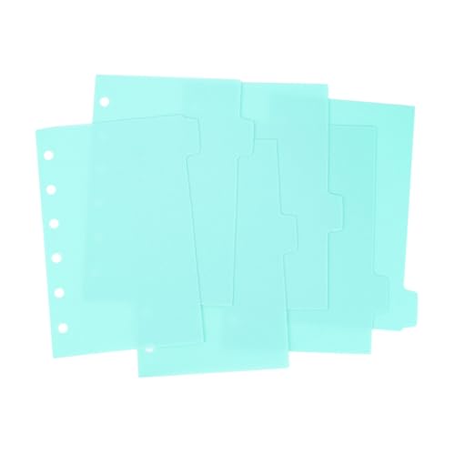Homoyoyo 6 Blatt Loseblatttrenner liniertes Notizbuch Ordner-Indexteiler Seitenschutz aus Kunststoff BINDER PLANNER SEVENTION Ordnerteiler aus Kunststoff Notizpolster Taschenteiler pp Grün Homoyoyo 6 Blatt Loseblatttrenner liniertes Notizbuch Ordner-Indexteiler Seitenschutz aus Kunststoff BINDER PLANNER SEVENTION Ordnerteiler aus Kunststoff Notizpolster Taschenteiler pp Grün von Homoyoyo