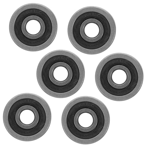 Homoyoyo 6 Stück Computer-stickmaschine U Rillenlager Führungslager Abgedichtetes Rillenkugellager Kettenlagersatz Stahl Silber Homoyoyo 6 Stück Computer-stickmaschine U Rillenlager Führungslager Abgedichtetes Rillenkugellager Kettenlagersatz Stahl Silber von Homoyoyo