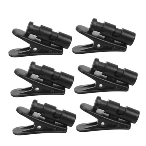 Homoyoyo 6 Stück Kopfhörerkabel -Fixklamme Kopfhörerklemmen für Kopfhörerkabel Headset-Kabelclip Kabelmanagement-Clip Kabelklemme für Kopfhörer Drahtseilbefestigung Plastik Schwarz Homoyoyo 6 Stück Kopfhörerkabel -Fixklamme Kopfhörerklemmen für Kopfhörerkabel Headset-Kabelclip Kabelmanagement-Clip Kabelklemme für Kopfhörer Drahtseilbefestigung Plastik Schwarz von Homoyoyo